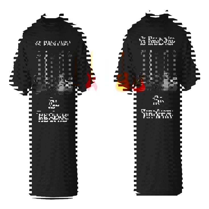 Regalo De Guitarraintage Para Guitarristas Hombres Es Amantes De La Guitarra Camiseta unisex