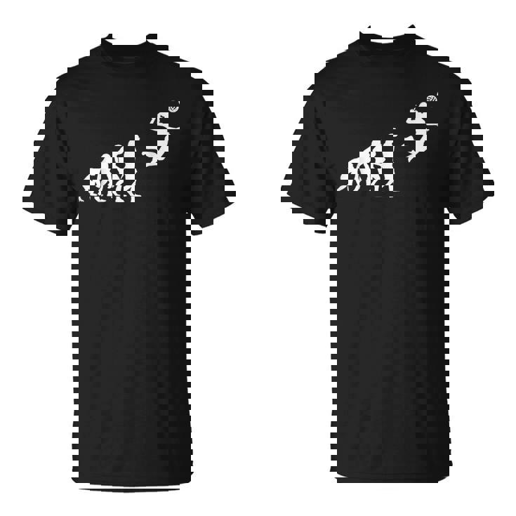 Regalo Di Squadra Di Pallavolo Evoluzione Evoluzione Sport Maglietta