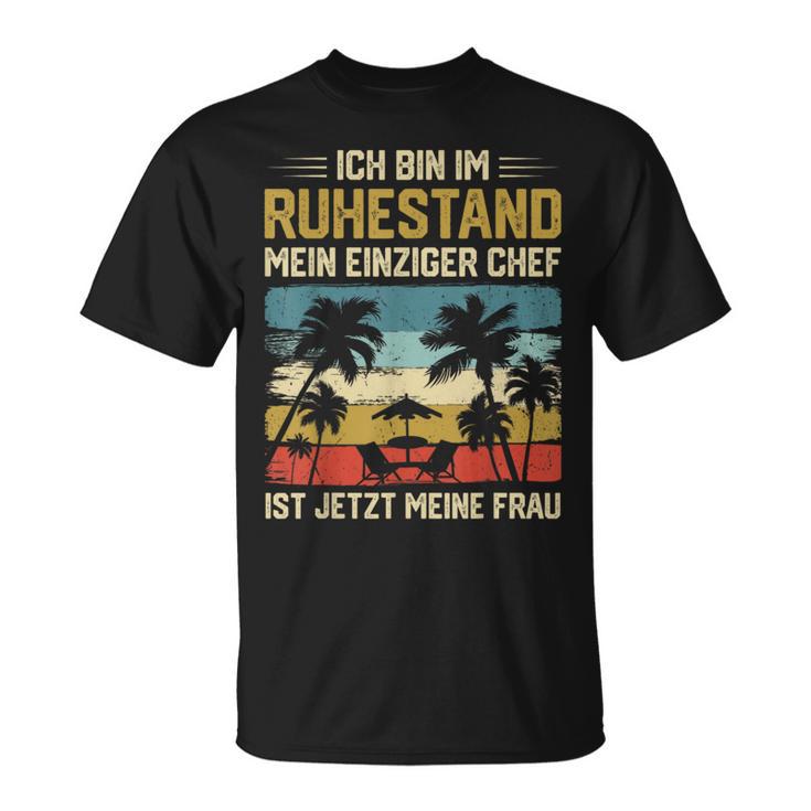 Rentner Bin Im Ruhestand T-Shirt