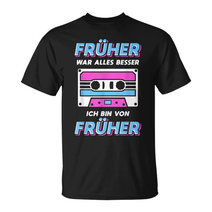 Retro Cassette 70S 80S Fancy Dress 80S 90S Festival T-Shirt