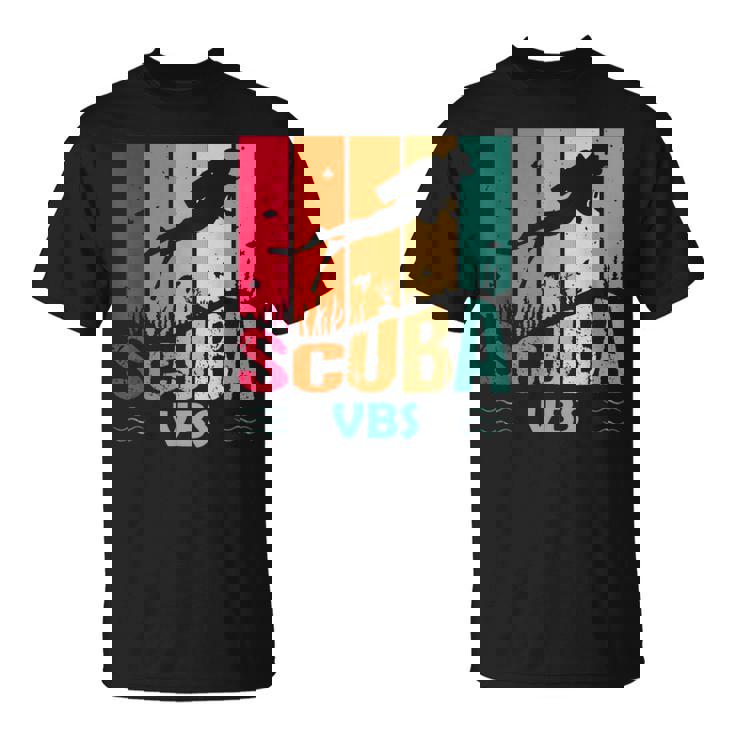 Retro Scuba Vbs 2024 Vacation Bible School Christian T-Shirt