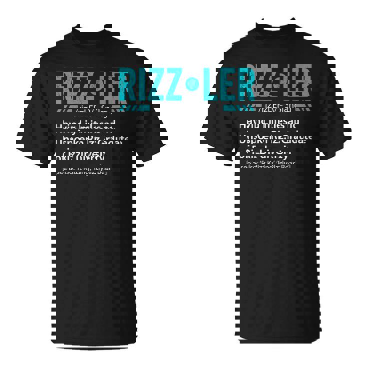 Rizzler Definition Rizz God Meme Rizz King T-Shirt