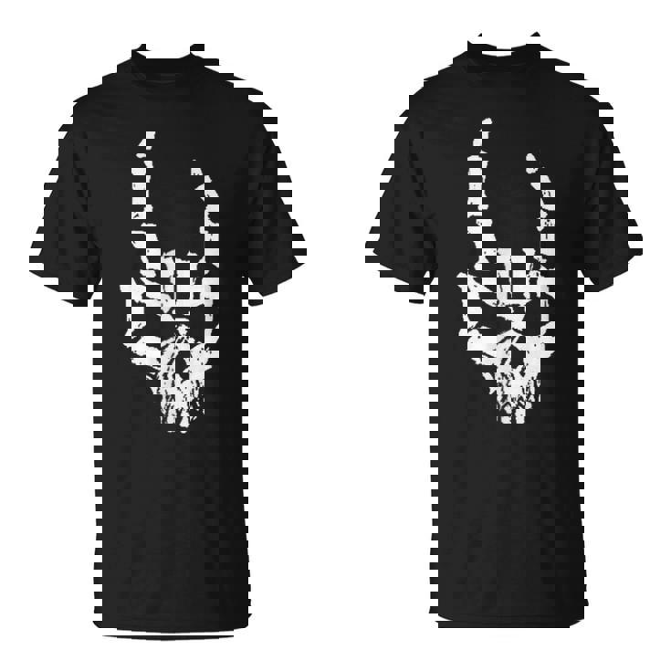 Rocker Rockhand T Heavy Metal Handyhülle Metal Camiseta unisex
