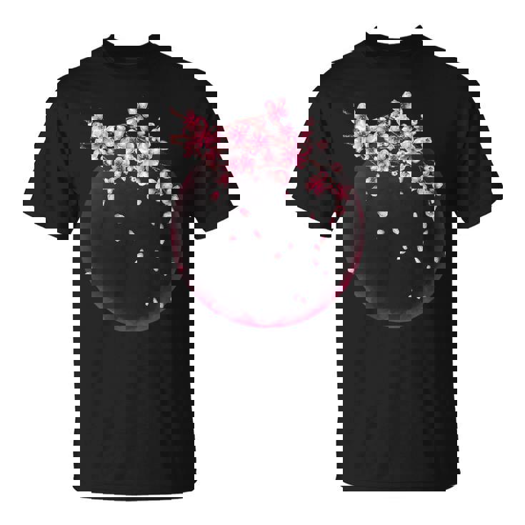 Sakura Impression D'art Japonais Fleurs De Cerisier T-Shirt