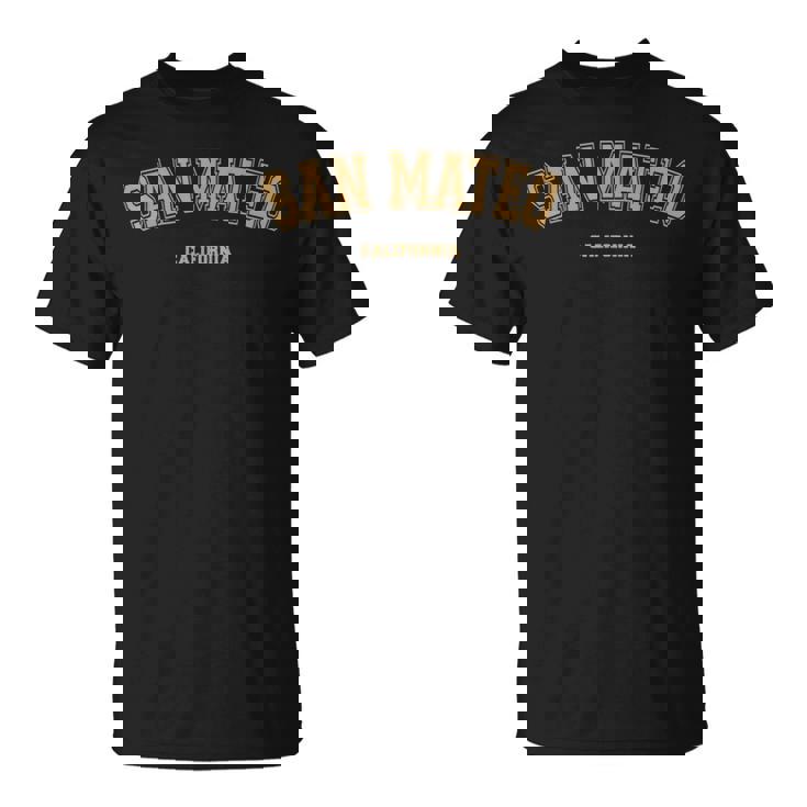 San Mateo Sports College Style En San Mateo Camiseta unisex