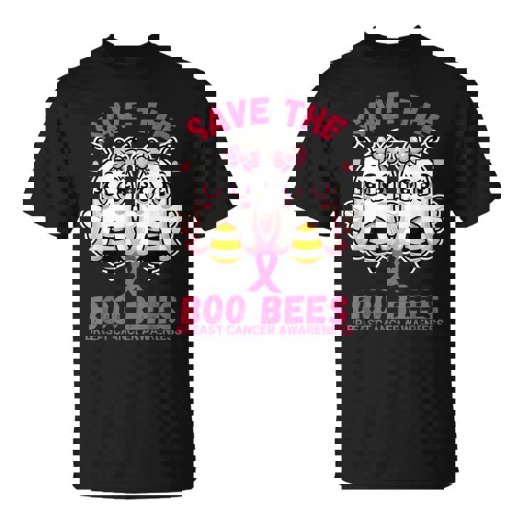 Save The Boo Bees Shirt Breast Cancer Awareness Halloween T-Shirt Save The Boo Bees Shirt Breast Cancer Awareness Halloween T-Shirt