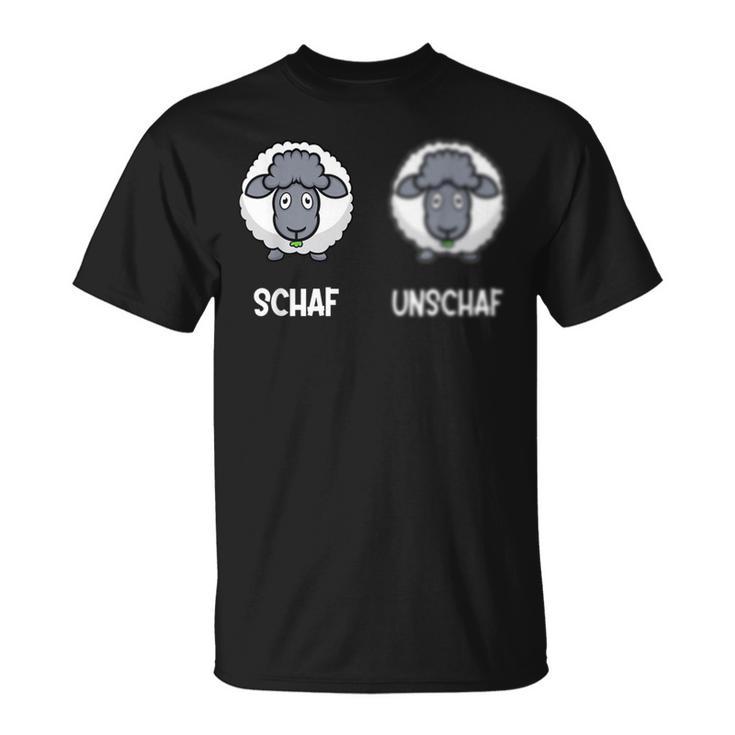 Schaf Unschaf Wortwitz Fotografen Fotografie T-Shirt