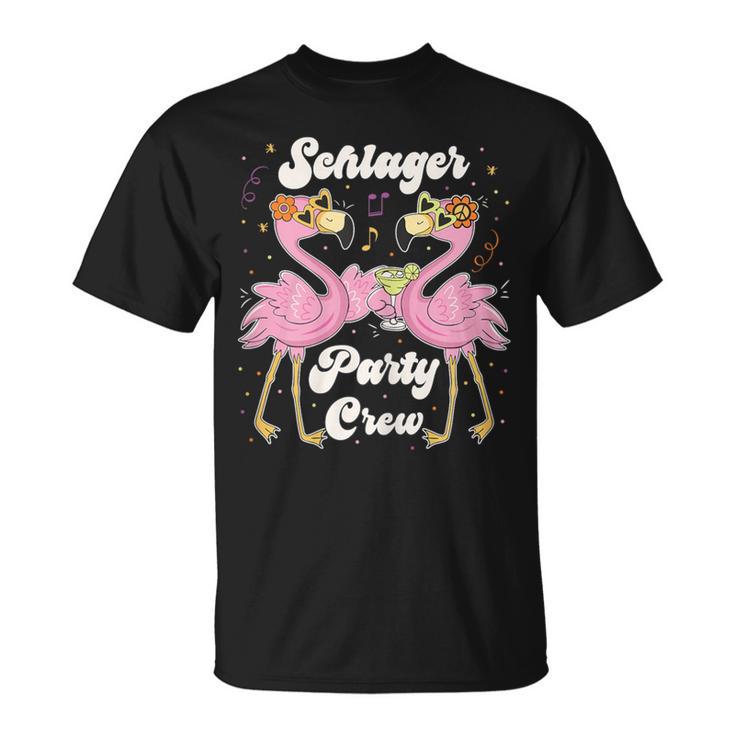 Schlager Party Crew Mädels Schlager Party Team T-Shirt