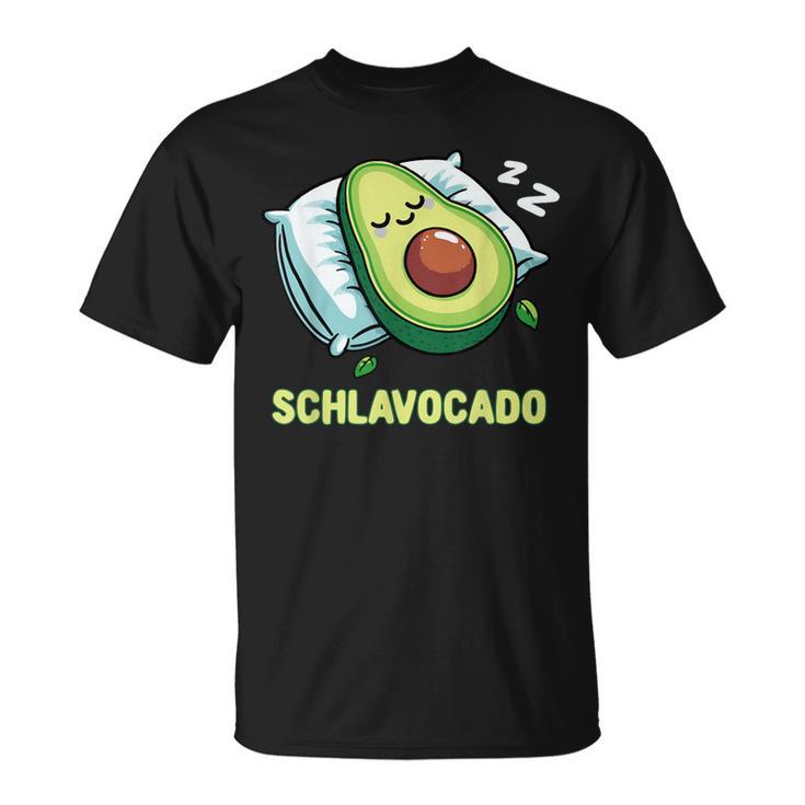 Schlavocado Pyjamas Nightdress Pyjamas Sleep Avocado T-Shirt