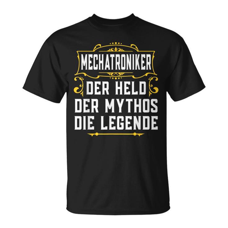 Schrauber Held Mythos Legende Mechatroniker T-Shirt