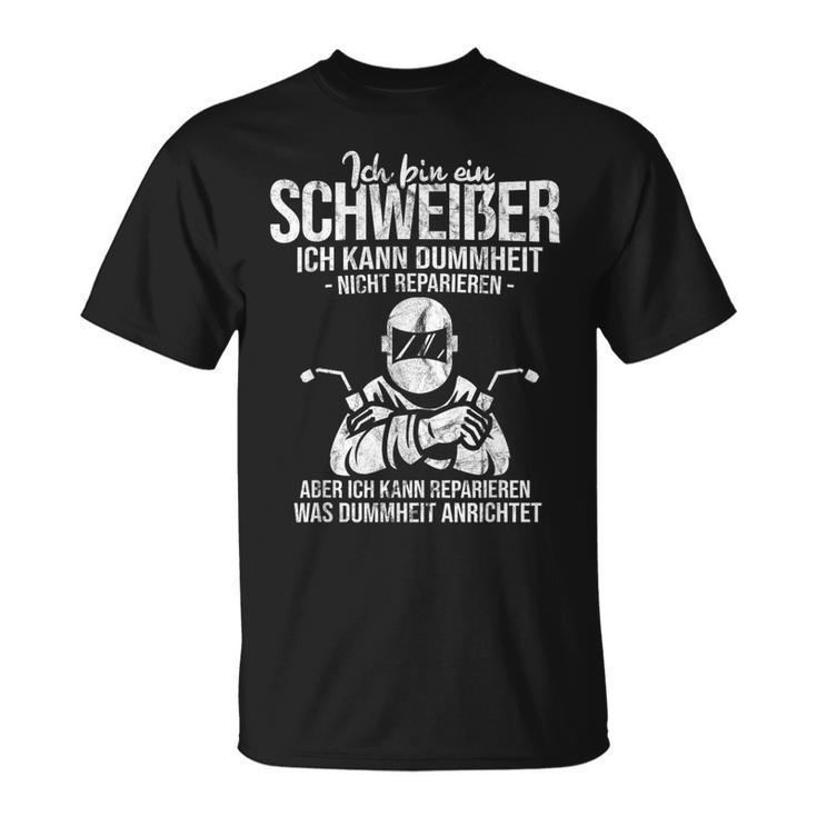 Schweler Saying Repair Summheit Welding S T-Shirt