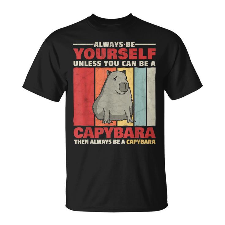 Sei Ein Capybara Wasserschwein South America Capybara T-Shirt