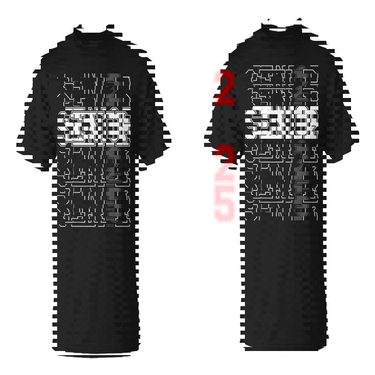 Senior Class Of 2025 Graduation Back To School Senior 25 T-Shirt