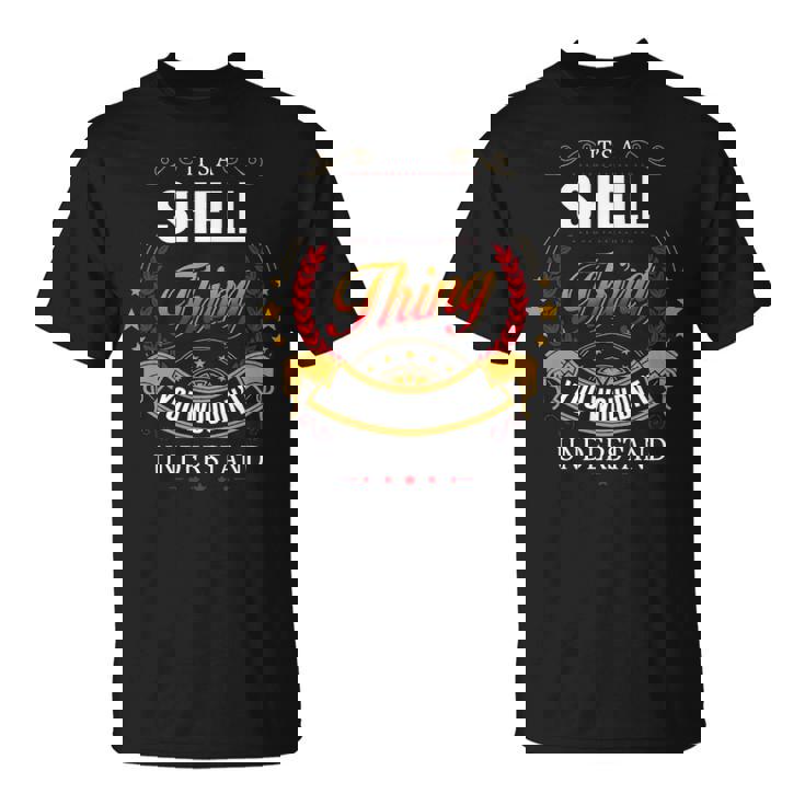 Shell Family Crest Shell Shell Clothing ShellShell T For The Shell T-Shirt