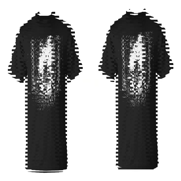 Streghe Che Ballano Con Baphomet Occult Witch Gothic Sabbath Maglietta