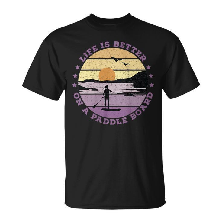 T-shirt Femme Board Silly Paddle Board - Manches Longues, Jersey, Neuf Avec étiquettes