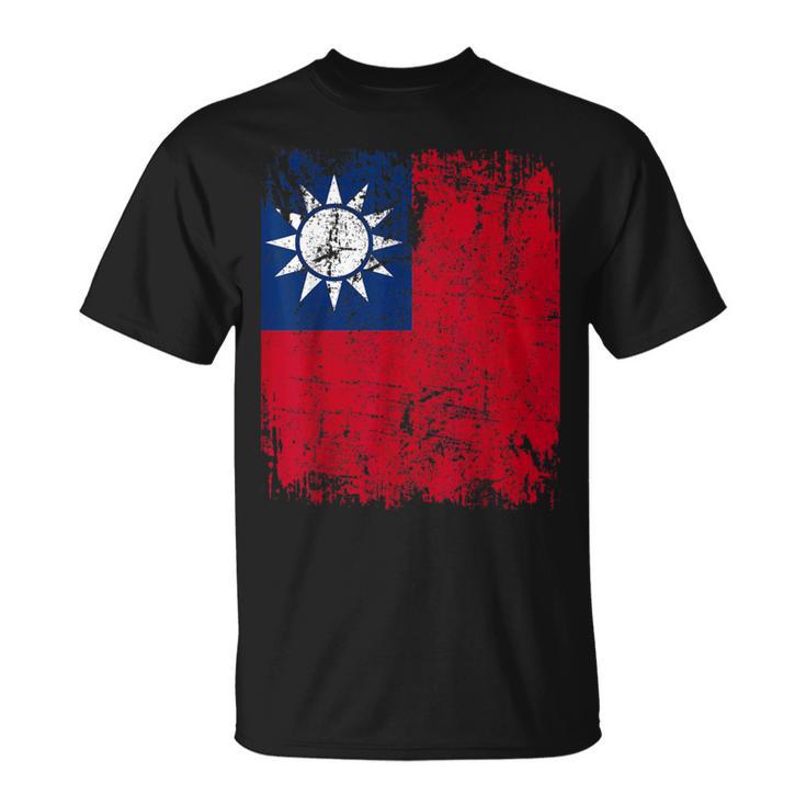 Taiwan Flag For And Women T-Shirt