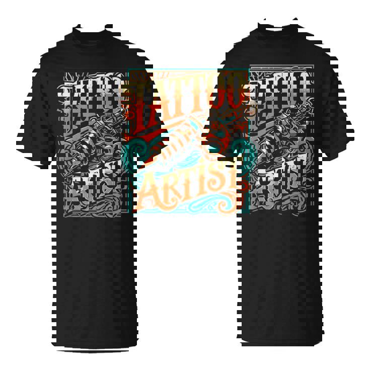 Tatuador Tatuaje Tatuajes Tatuajes Tatuado Camiseta unisex