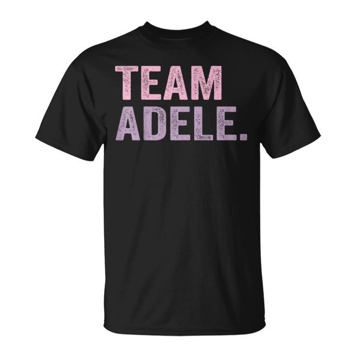 Team Adele Personalised Team Adele T-Shirt