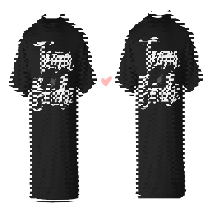 Team Bride I Evjf Enterrement Deie De Jeune Fille T-Shirt