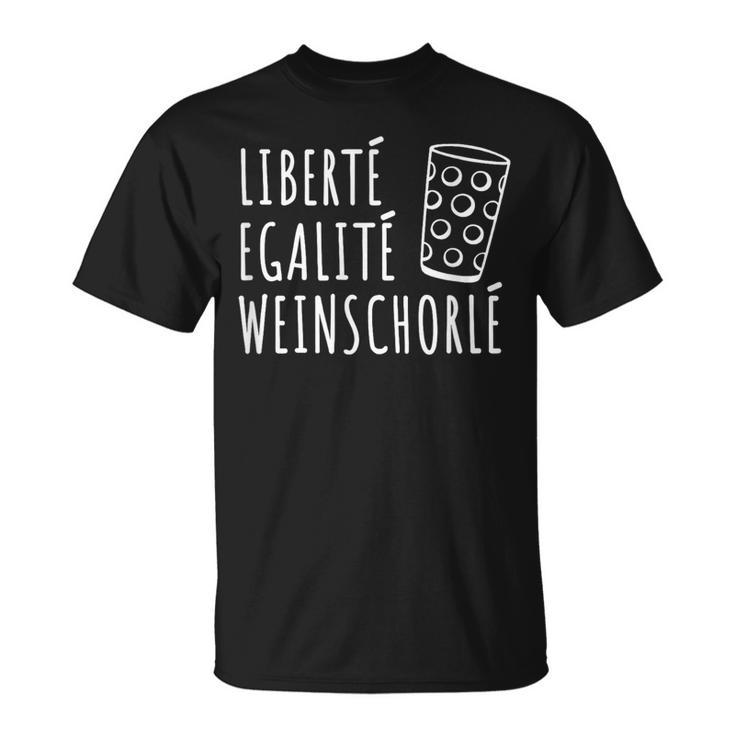 Team Schorle Digga Schorle Weinfest Palatinate T-Shirt