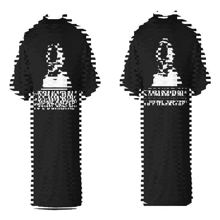 Teatro Escenario Actor Función Obra Musical Camiseta unisex