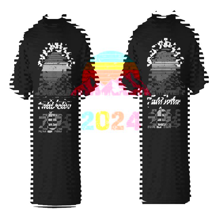 Tennessee Smoky Mountains Family Vacation 2024 Gatlinburg T-Shirt