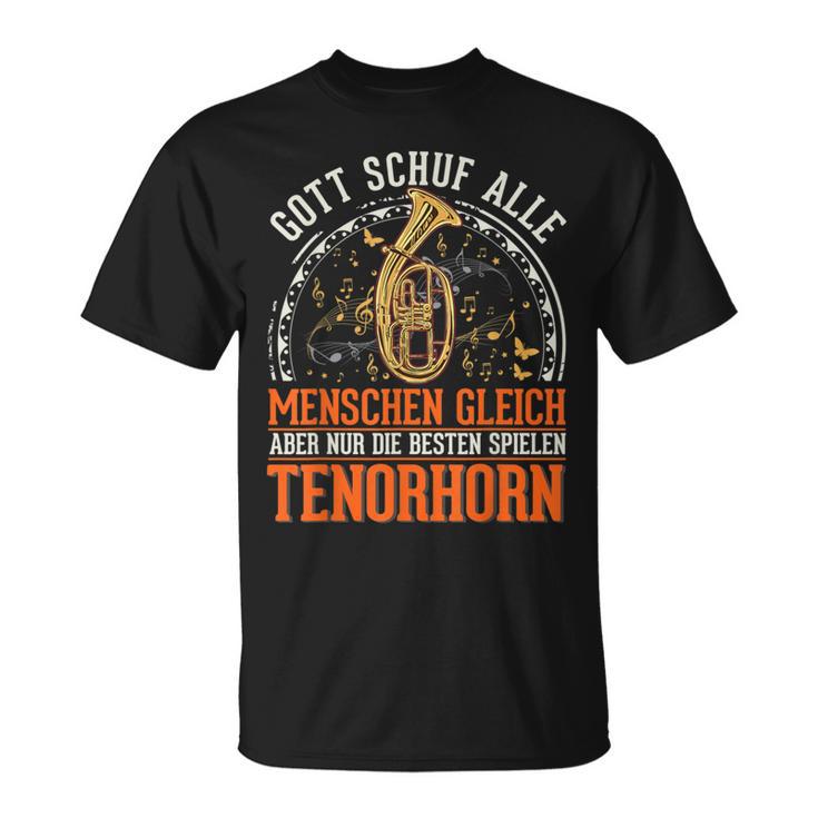 Tenor Horn Gott Tenor Hornist T-Shirt