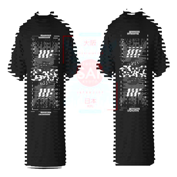 Tokio Osaka Kyoto Camiseta unisex