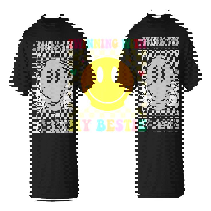 Twinning With My Bestie Twin Matching Twins Day Best Friend T-Shirt