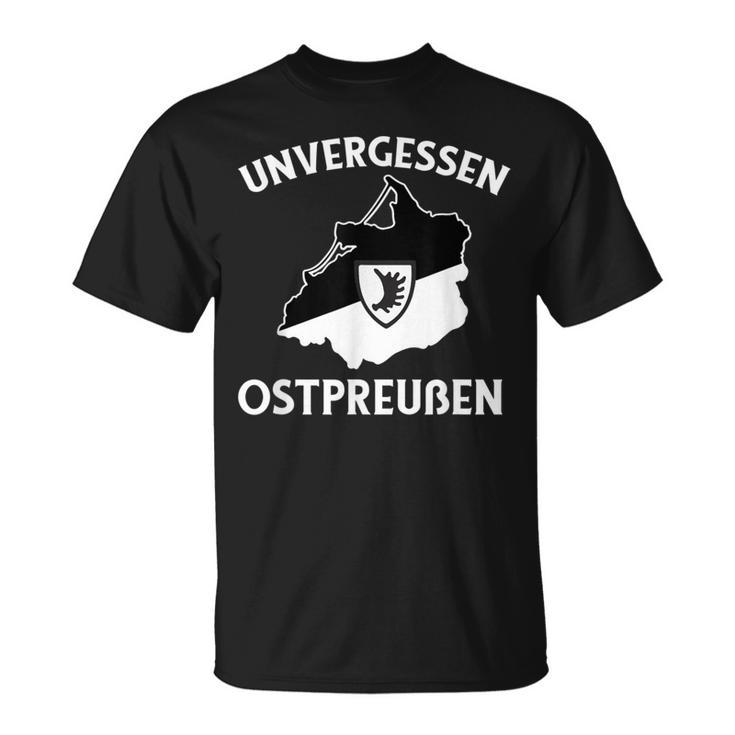 Unvergessen East Prussia T-Shirt