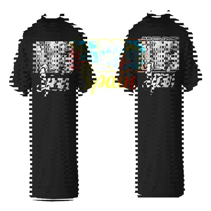 Vacaciones Turista Ciudad De España Madrid Camiseta unisex