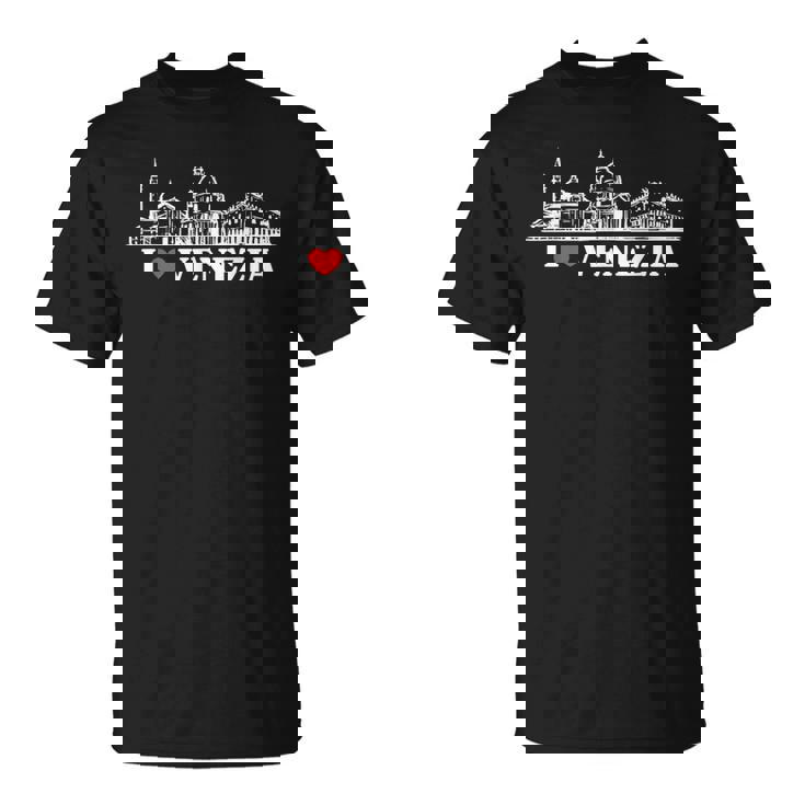 Venezia Souvenir Cittàenezia Italia Maglietta
