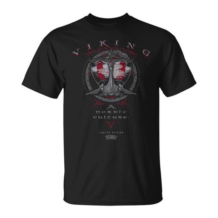 Vikingsiking Dragon Ship S T-Shirt