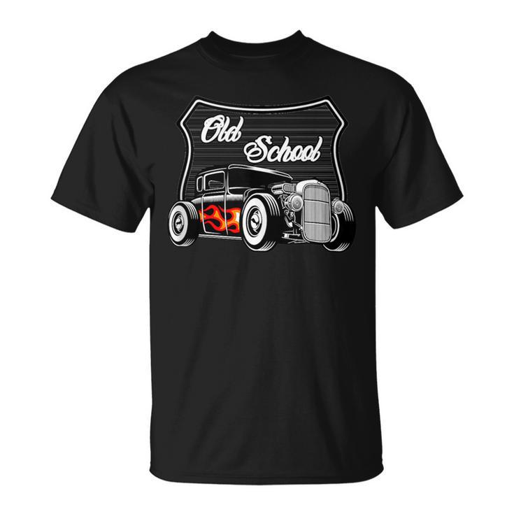 Vintage Hot Rod Hot Rod Clásico Hot Rod De Laieja Sin Mangas Camiseta unisex