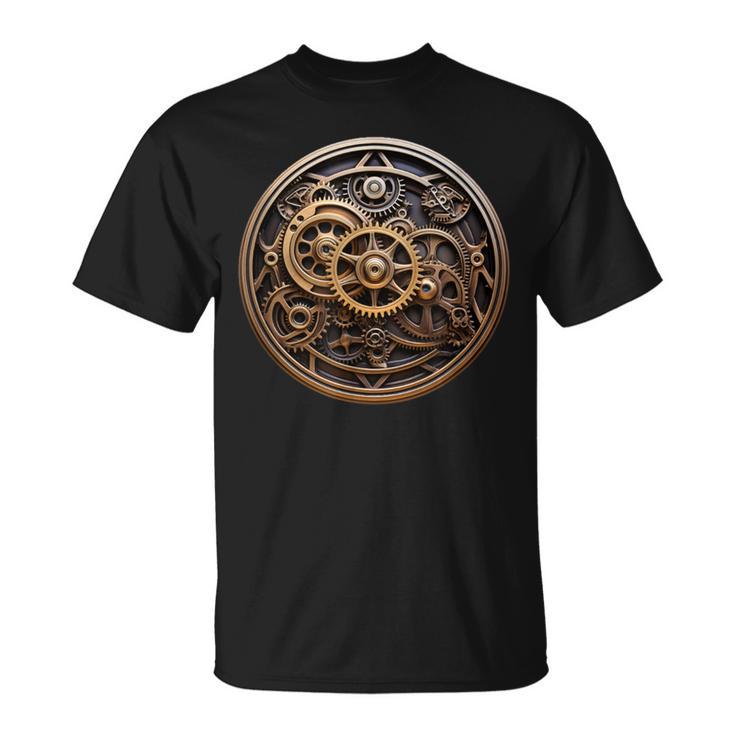 Vintage Steampunk Gears T-Shirt