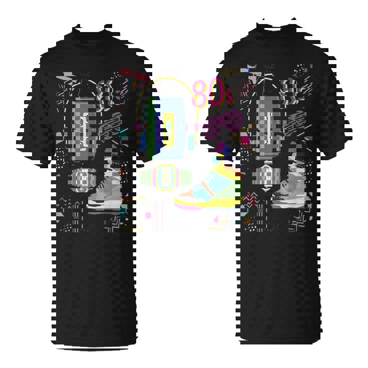 Volver A La De Fiesta De Los Años 80 80 Retro De Los Años 80 Camiseta unisex