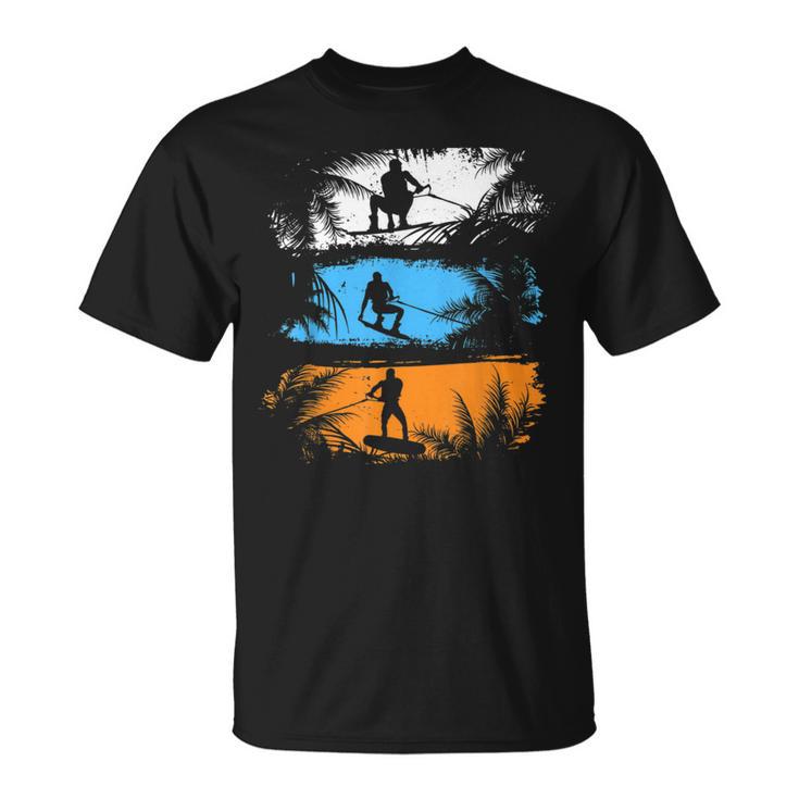 Wakeboard Wakeboarder Retro Wakeboarding Wakeboarding T-Shirt