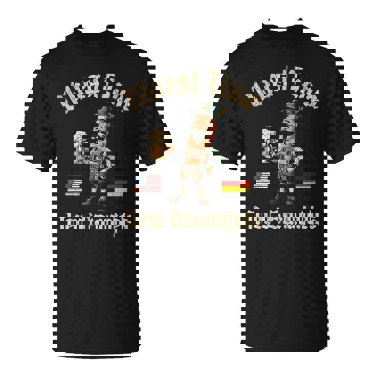 Wurst Time Wurst Fest German Beer Festival New Braunfels T-Shirt