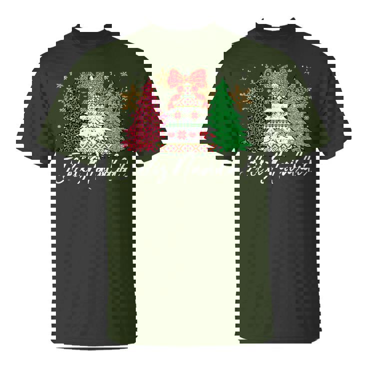 Feliz Navidad Mexican Merry Christmas Tree Kid T-Shirt