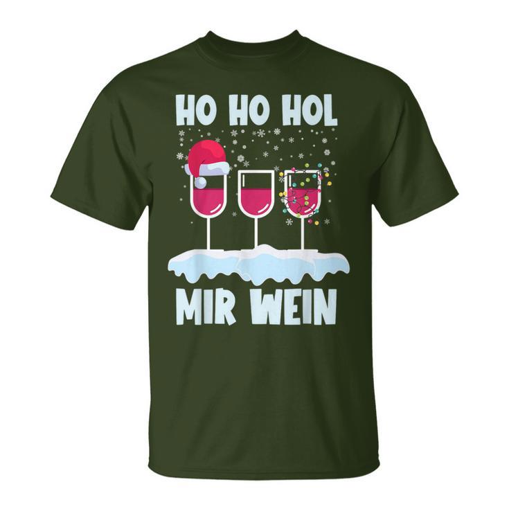 Ho Hol Mir Wine Costume Christmas Men T-Shirt