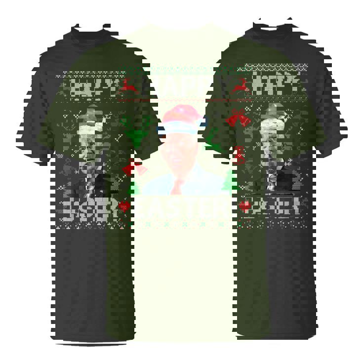 Joe Biden Ugly Christmas Sweater Biden Christmas Sweater T-Shirt