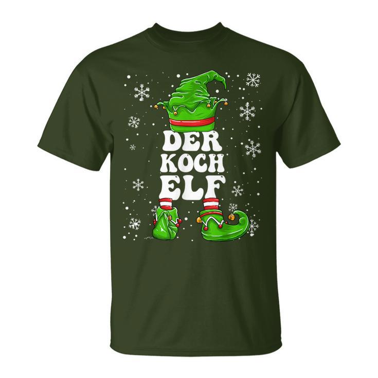 Koch Elf Christmas Elf Chef T-Shirt