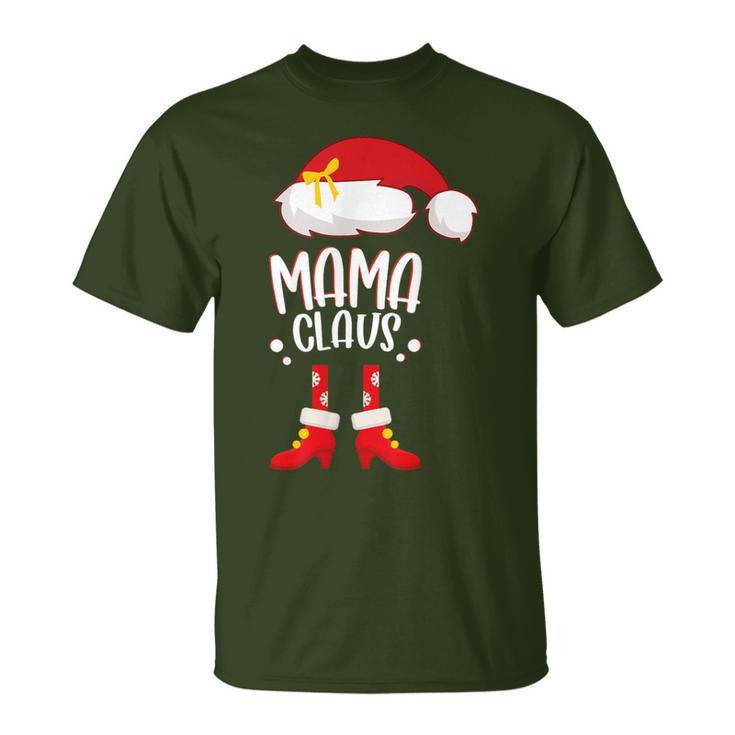 Mama Claus Santa Claus Christmas T-Shirt