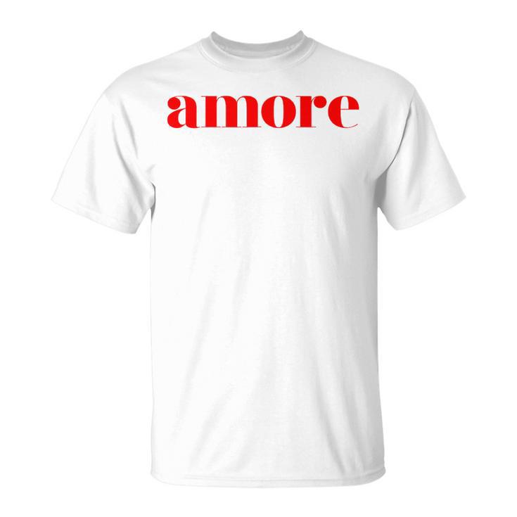 Amore Cute Italian T-Shirt