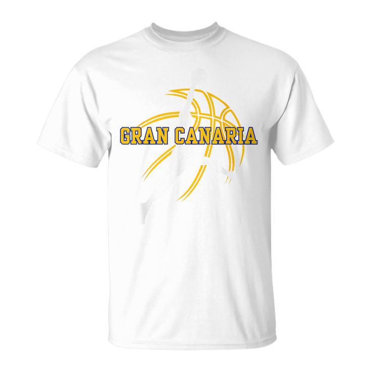 Apoyo Aficionado Baloncesto Gran Canaria Palmas Basketball Camiseta unisex