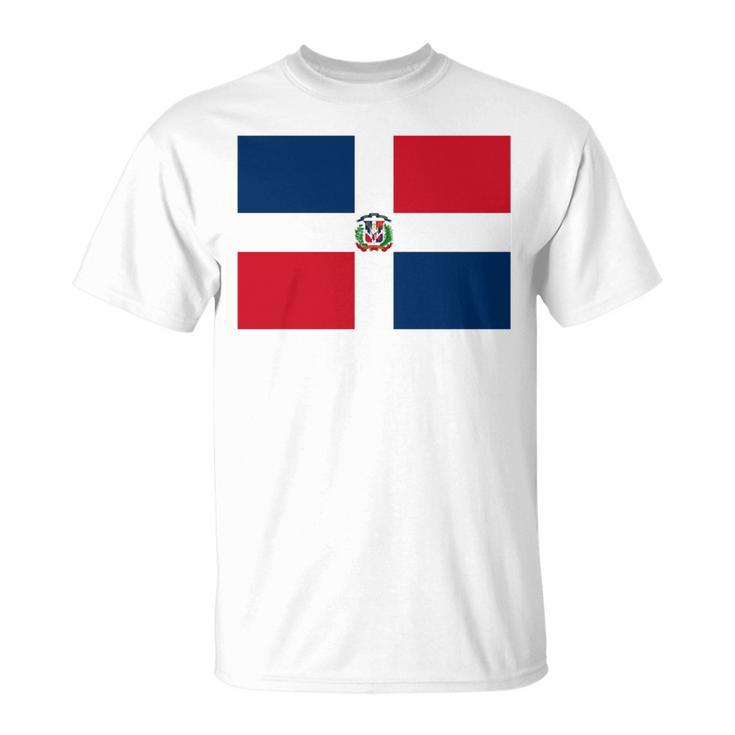 Baní República Dominicana Bandera Emblema Escudo Escudo Manga Larga ...