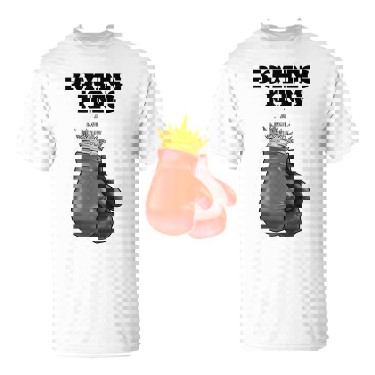 Boxing King De Boxeo Para Hombre Boxeo Deportivo Boxeo Camiseta unisex