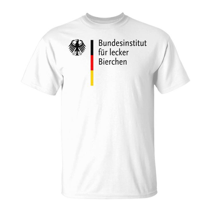 Buntdesinstitut Für Leckerbierchen Beer T-Shirt