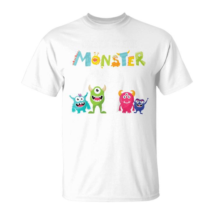 Children's 3Rd Birthday Ich Bin Schon 3 Jahre Junge Kleine Monster T-Shirt